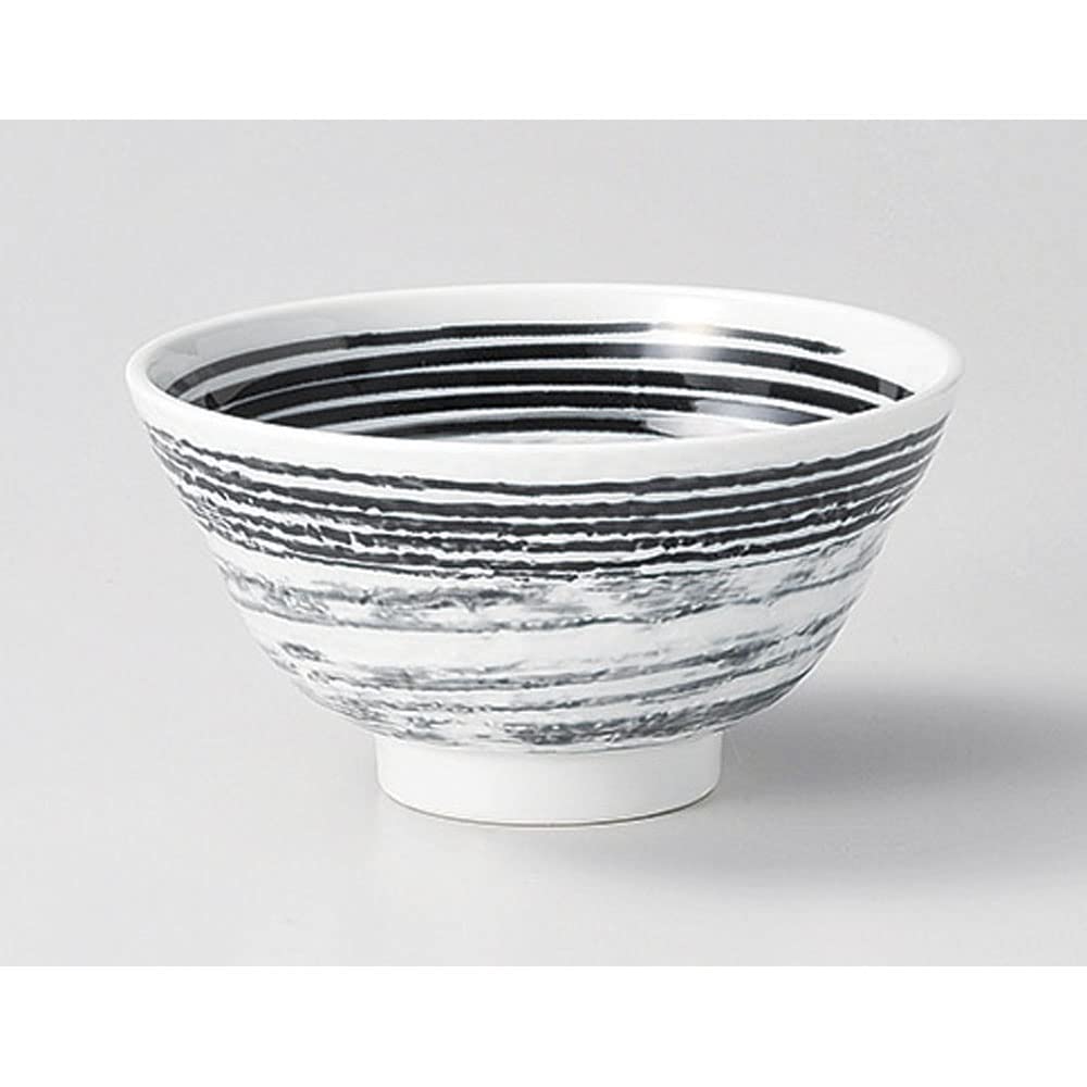 Amazon.co.jp: 山下工芸 (Yamasita craft) 染付渦ﾗｲﾝ4.5お好み丼